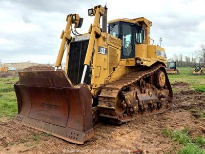 2005 Caterpillar D9R Crawler Dozer Tractor Push CAT Cushion Blade Cab bidadoo