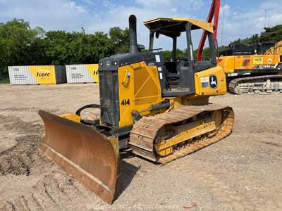 2020 John Deere 450K LGP Crawler Dozer Tractor 115" 6 Way PAT Blade bidadoo