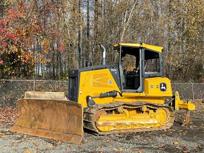 2022 John Deere 700L XLT Crawler Dozer Tractor Ripper 6-Way PAT Blade bidadoo