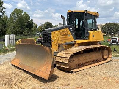 2023 John Deere 750L LGP Crawler Dozer Tractor 156" PAT Blade Cab A/C bidadoo