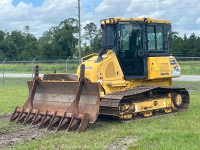 2020 Komatsu D39PX-24 Crawler Dozer Tractor Hang-on Root Rake PAT Blade bidadoo