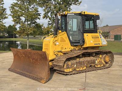 2021 Komatsu D51PX-24 Crawler Track Dozer Tractor Six-Way Blade Cab A/C bidadoo