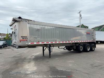 2025 East Manufacturing 36' Tri/A Aluminum End Dump Trailer Tarp Semi bidadoo