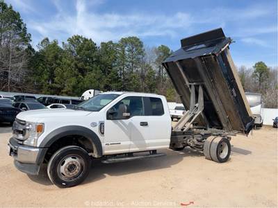 2022 Ford F-550 XL 4WD Extended Cab Dump Truck 6.7L V8 Diesel Auto bidadoo