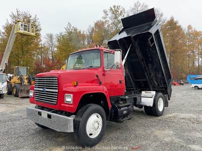 Ford LN 7000 S/A 5 Yard Hydraulic Lift Dump Truck Cummins B5.9 A/T bidadoo