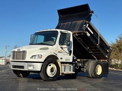 2020 Freightliner M2106 S/A 10' 5 Cu Yd Dump Truck Cummins PTO A/T A/C bidadoo