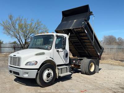 2023 Freightliner M2106 10' 6 Cu Yd Dump Truck PTO A/T Cummins Load Tarp bidadoo