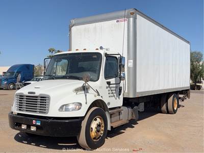 2013 Freightliner M2 Box Truck Delivery Van Lift Gate Cummins A/T bidadoo