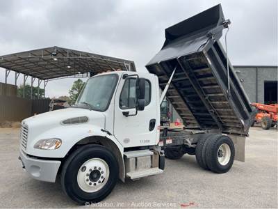 2022 Freightliner M2 6yd Dump Truck A/T Cummins PTO Low Miles Load Cover bidadoo