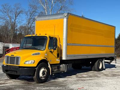 2019 Freightliner M2 S/A 26' Cargo Box Delivery Van Truck Liftgate A/T bidadoo