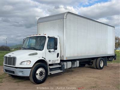2018 Freightliner M2 26' Box Delivery Van Cummins Truck Lift Gate A/T bidadoo