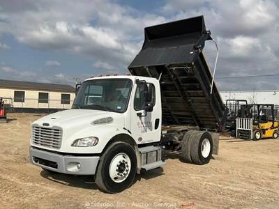 2022 Freightliner M2 6 Yard S/A Dump Truck Cummins A/T PTO Tarp Ledwell bidadoo
