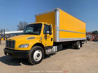 2019 Freightliner M2 26' S/A Dry Cargo Box Truck Lift Gate Cummins A/T bidadoo