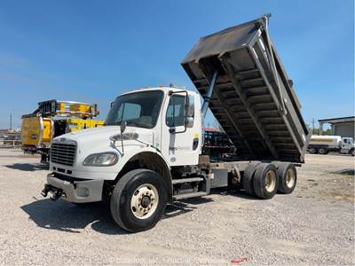 2016 Freightliner M2 T/A 12 Yard Dump Truck Tractor PTO Cummins Diesel bidadoo