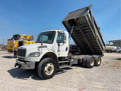 2016 Freightliner M2 T/A 12 Yard Dump Truck Tractor PTO Cummins Diesel bidadoo