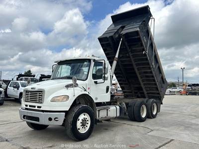 2016 Freightliner M2 T/A 14 Yard Dump Truck Tractor PTO Cummins Diesel bidadoo