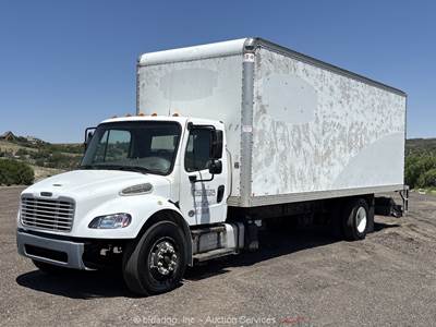 2019 Freightliner M2 26' Box Truck Delivery Van Detroit DD5 A/T Liftgate bidadoo