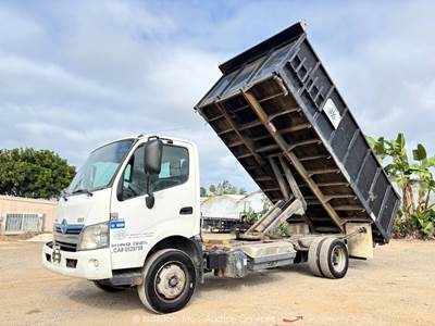 2015 Hino XJC720 Diesel Hybrid 16' Hydraulic Dump Bed Truck bidadoo -Repair