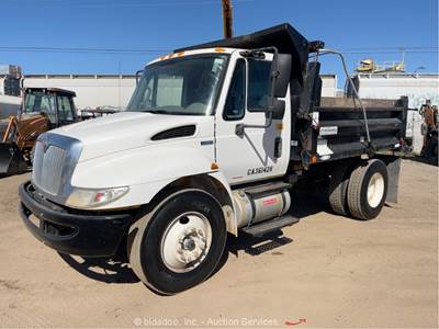 2013 International 4300 5/6 Yard S/A Dump Truck 7.6L Diesel A/T bidadoo -Repair