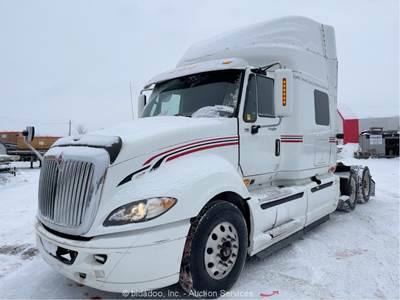 2017 International ProStar T/A Semi Truck Tractor Sleeper Cab AT Cummins bidadoo