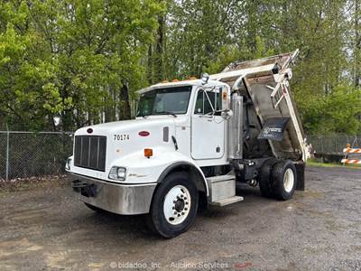 2002 Peterbilt 330 Hydraulic Dump Material Haul Truck Caterpillar A/T bidadoo
