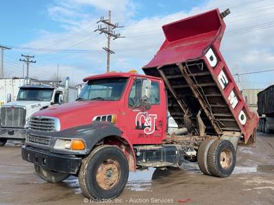 2001 Sterling Acterra S/A 10 Yards Dump Truck Caterpillar 3126 Diesel bidadoo