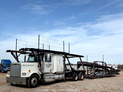 2013 Western Star 4900 SF T/A 9 Car Hauler Tractor Truck PTO Trailer M/T bidadoo