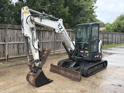 2021 Bobcat E42 Compact Excavator Backhoe Blade Aux Thumb Enclosed Cab bidadoo