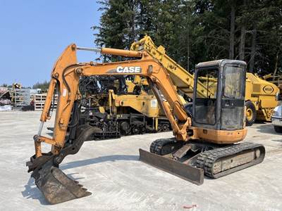 2004 Case CX47 Midi Excavator Crawler Backhoe Dozer Cab Aux Hyd Thumb bidadoo