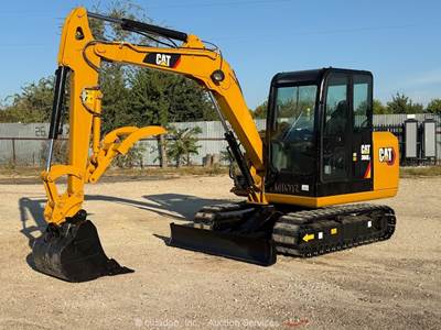 Caterpillar 306E2 Excavator Trackhoe Dozer Aux Hyd Thumb Cab A/C Kubota bidadoo
