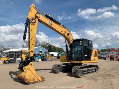 2023 Caterpillar 313GC Hydraulic Excavator Trackhoe Hyd Q/C Bucket bidadoo
