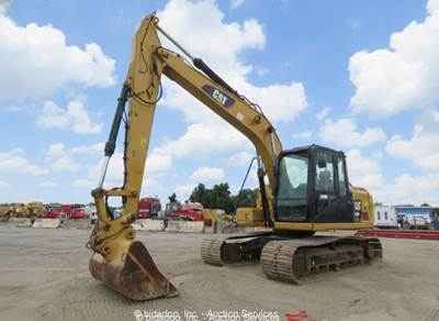 2019 Caterpillar 313FLGC Excavator Cab Trackhoe Cold A/C Hyd Q/C Bucket bidadoo