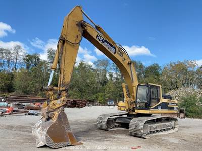 Caterpillar 330L Excavator Crawler Trackhoe Cab Aux Hyd Q/C Buckets CAT bidadoo
