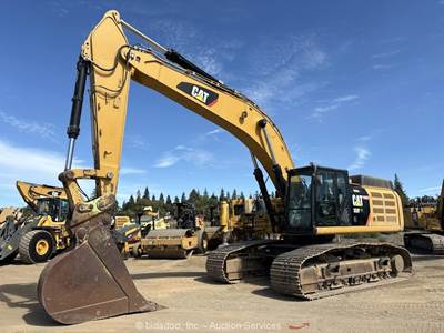 2018 Caterpillar 352F Hydraulic Excavator Trackhoe Q/C Bucket Cab A/C bidadoo