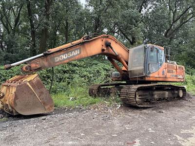 2013 Doosan DX300LC-3 Hydraulic Excavator Crawler Enclosed Cab Trackhoe bidadoo
