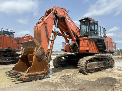 2012 Hitachi EX 1200-6 120 Ton Mining Shovel Hydraulic Excavator Cab A/C bidadoo