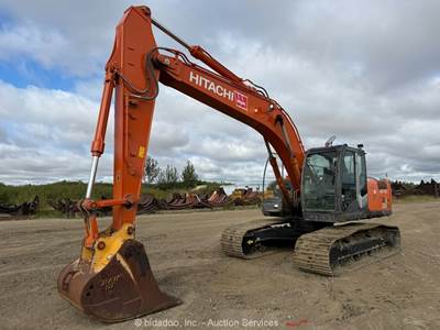 2008 Hitachi ZX200LC-3 Hydraulic Crawler Excavator Aux Hyd Cab Isuzu bidadoo