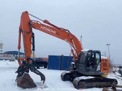 2020 Hitachi ZX225US-6 Excavator Trackhoe Cab Aux Hyd Thumb Q/C Buckets bidadoo