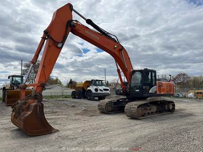 2012 Hitachi ZX350LC-5N Hydraulic Excavator Trackhoe Aux Hyd Long Reach bidadoo