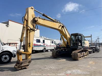 2004 Hyundai ROBEX320LC-7 Excavator Crawler Trackhoe Cab A/C Aux Hyd Q/C bidadoo
