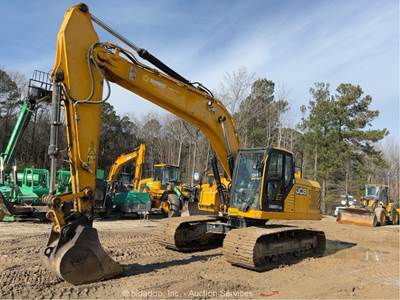 2019 JCB 220X LC Hydraulic Excavator Trackhoe Aux Hyd Bucket Diesel bidadoo