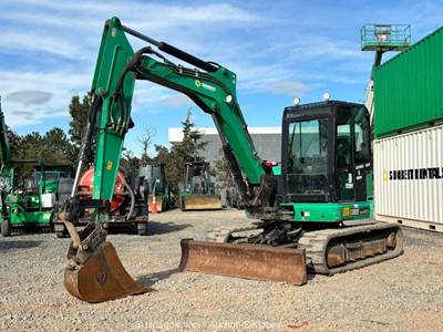 2018 JCB 85Z-1 Hydraulic Excavator Track Backhoe Aux Hyd Bucket Cab A/C bidadoo