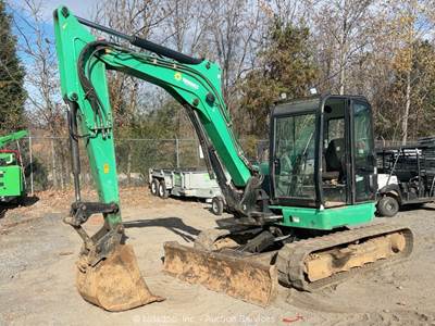 2018 JCB 85Z-1 Hydraulic Excavator Trackhoe Blade Q/C Bucket Aux A/C Cab bidadoo