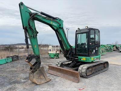 2019 JCB 85Z-1 Hydraulic Excavator Backhoe Trackhoe A/C Aux Hyd Bucket bidadoo