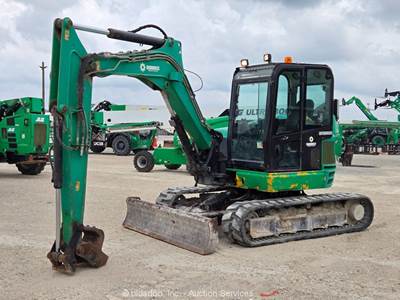 2019 JCB 85Z-1 Compact Excavator Cab Backhoe Blade Aux Kohler bidadoo -Repair