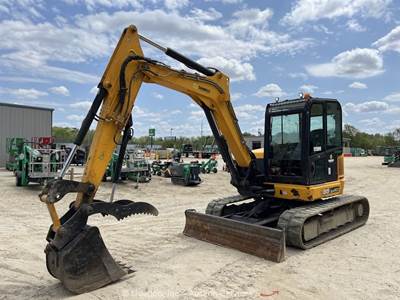 2018 JCB 85Z-1 Hydraulic Excavator Trackhoe Backhoe Aux Hyd Thumb bidadoo