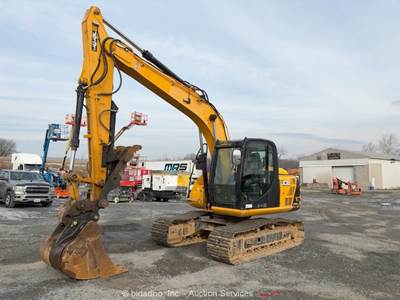 2019 JCB JS131LC Hydraulic Excavator Trackhoe Thumb Hyd Q/C Cab A/C bidadoo