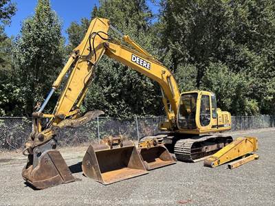 John Deere 160LC Excavator Cab Crawler Stick Extension Attachment Thumb bidadoo