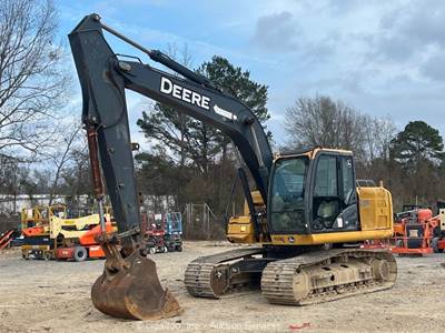 2013 John Deere 160G Hydraulic Excavator Crawler Trackhoe Cab A/C Bucket bidadoo