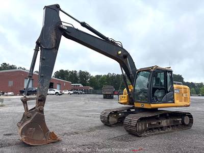 2016 John Deere 160G LC Hydraulic Excavator Trackhoe Bucket A/C Cab bidadoo